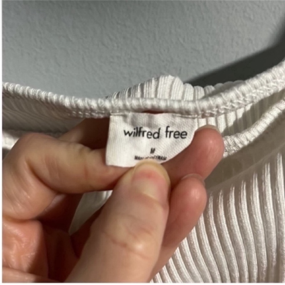Aritzia Wilfred Free Savita White Top - Picture 2 of 4